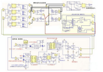 自制感应加热设备组装线路